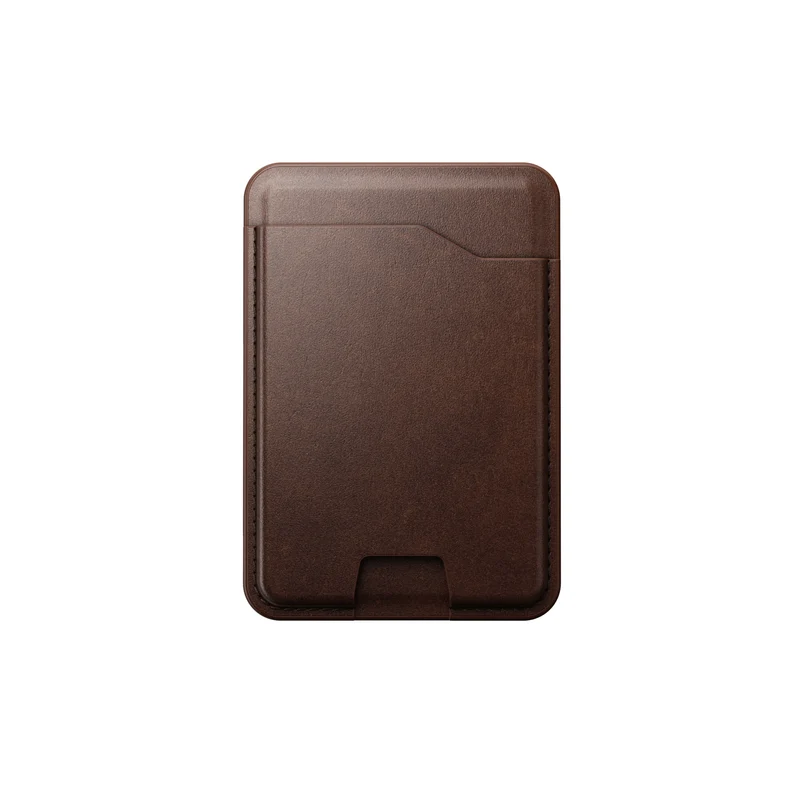 Leather Mag Wallet + Find My Tracking