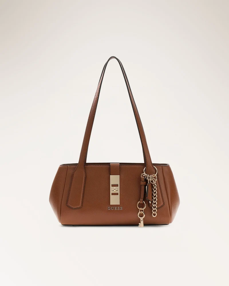 Brooke Shoulder Satchel Cognac
