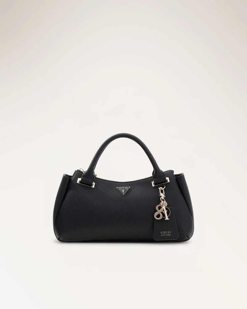 Evie Triple Comp Satchel Black