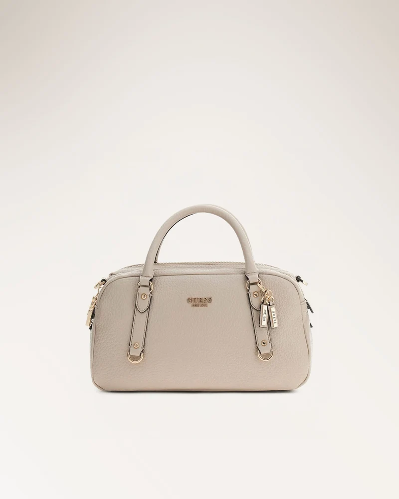 Marsha Box Satchel Light Taupe