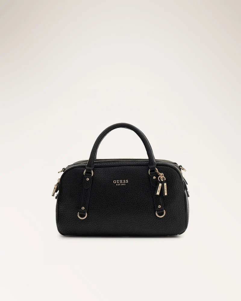 Marsha Box Satchel Black
