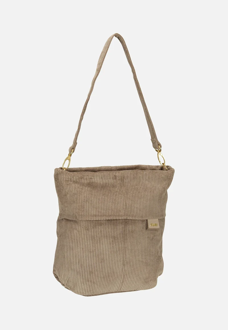 Mademoiselle M90 Cord/Mocca - Hobo Bag