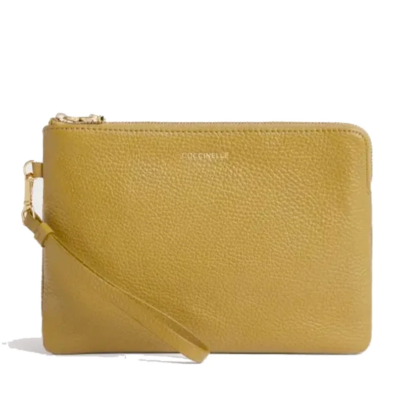 Pochette Donna a Mano COCCINELLE in Pelle Seagrass Linea C - Me