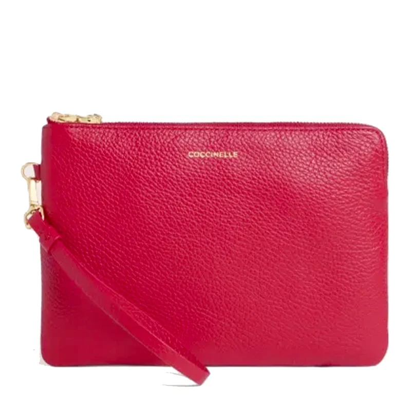 Pochette Donna a Mano COCCINELLE in Pelle Scarlet Linea C - Me