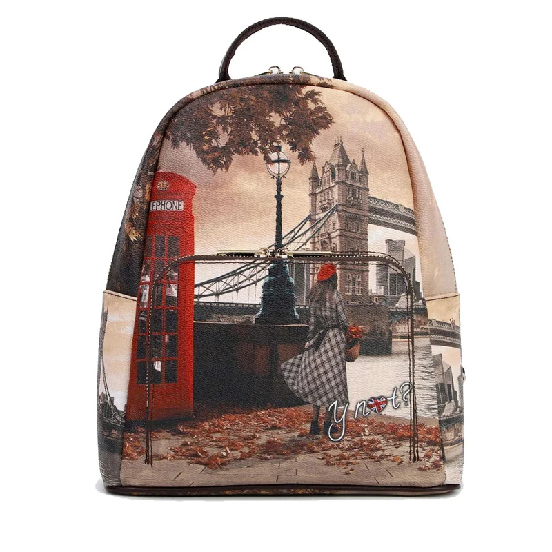 Zaino Donna Y NOT con Tasca Esterna YES-615 London Bridge