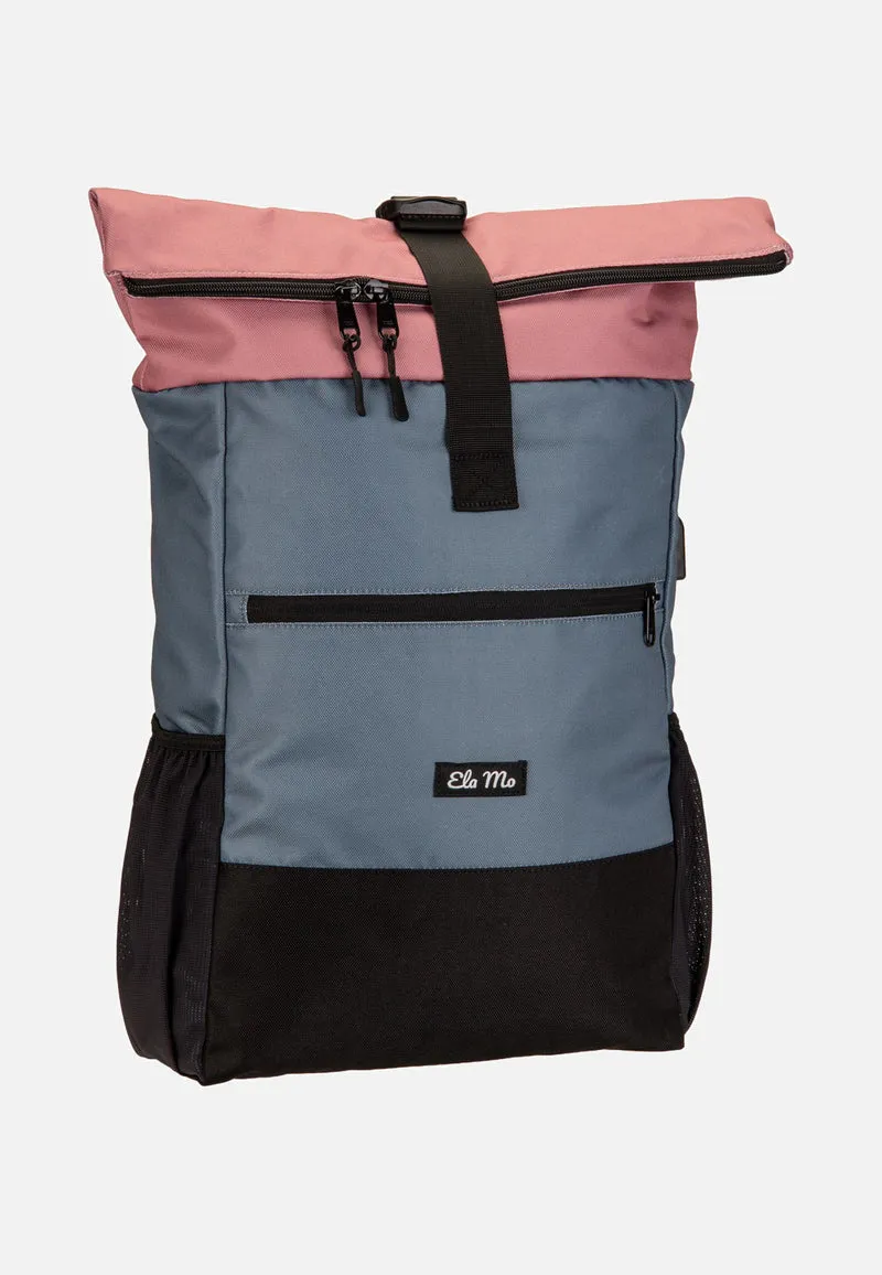 Rolltop Salmon - Rolltop Backpack