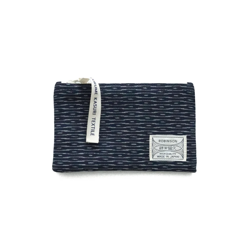 Kurume Kasuri Pouch