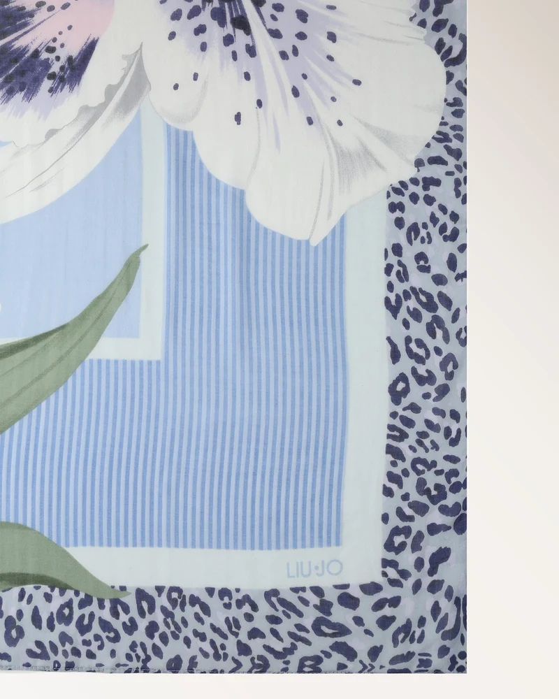 Foulard Bright Blue Wave