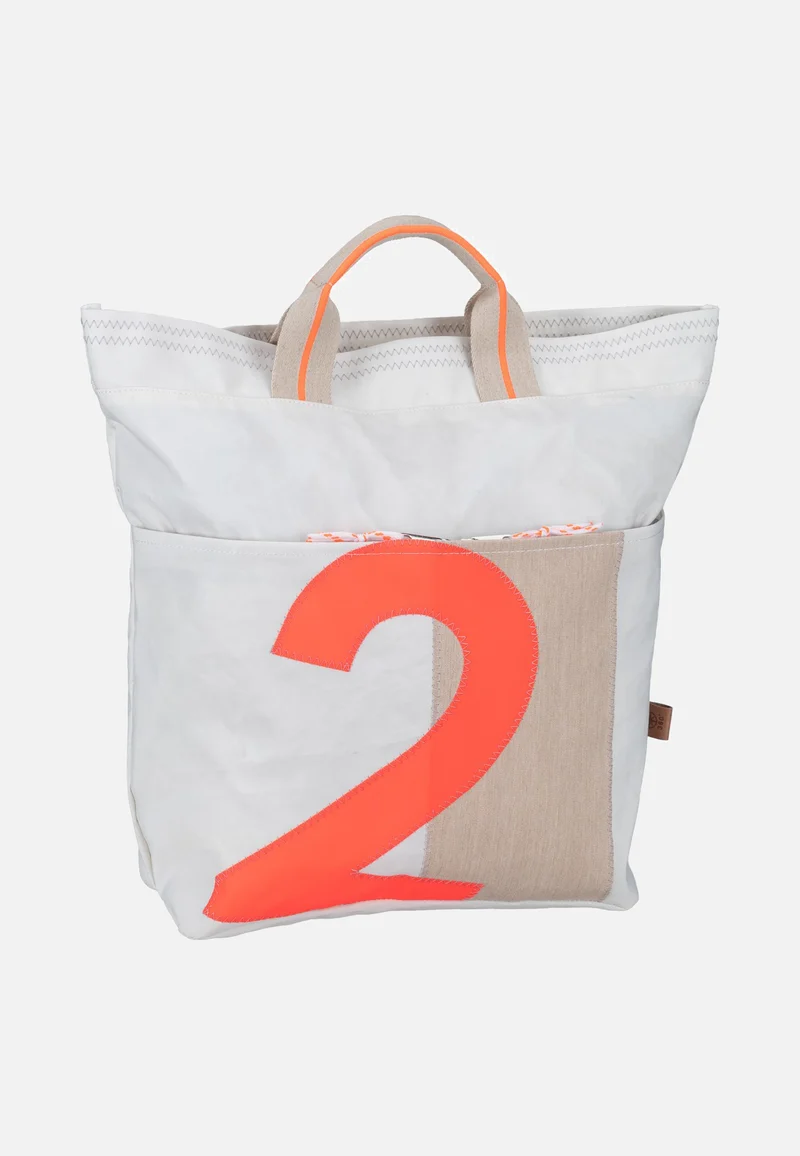 Kaje Weiss/Sand/Zahl Orange - Backpack