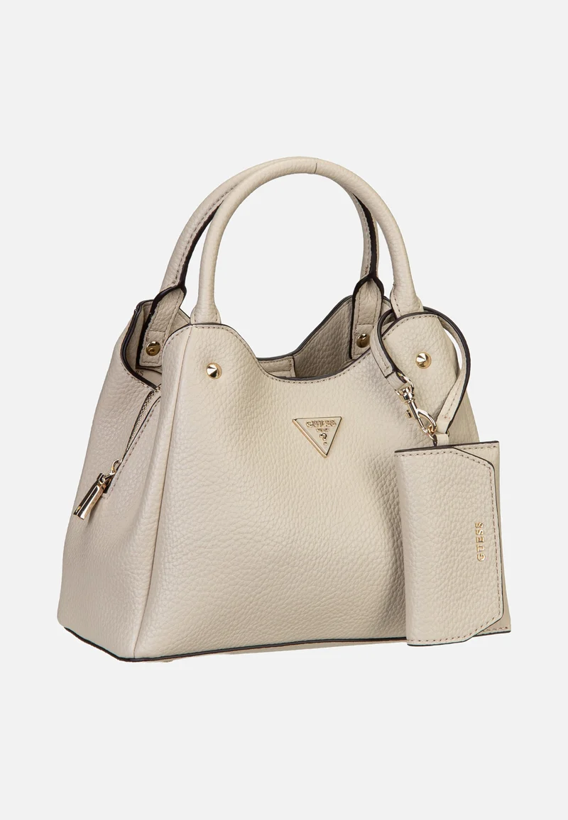 Lorella Small Girlfriend 6220 Bone - Handle Bag