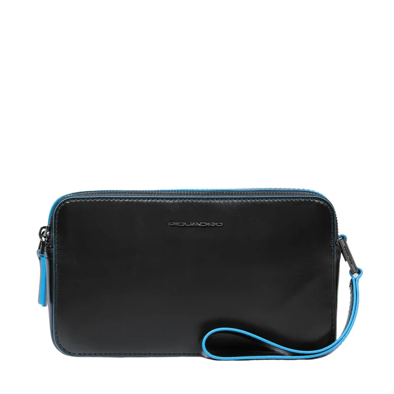 Pochette in Pelle a due Scomparti