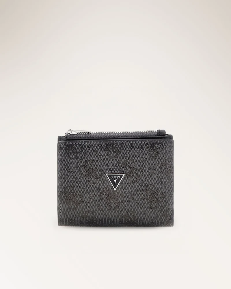 Milano Bifold Top Zip Black