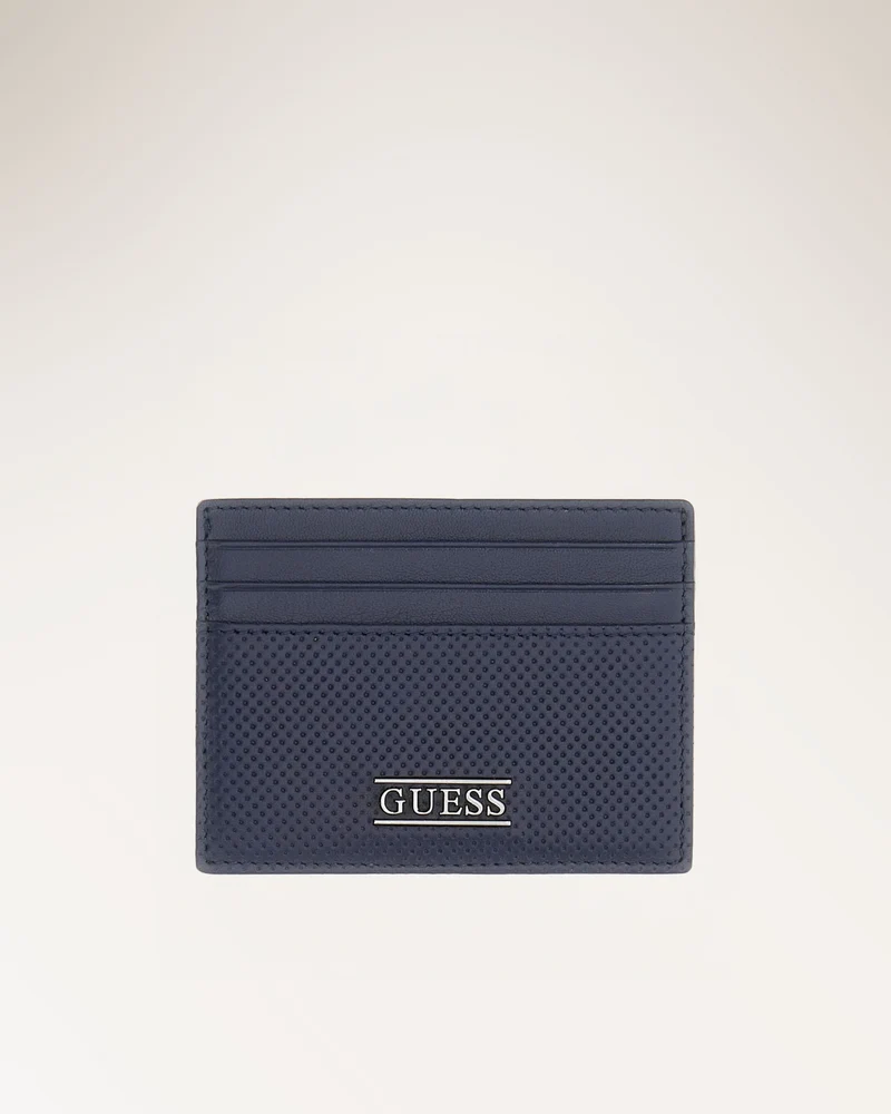 Boston Card Holder Blu Navy