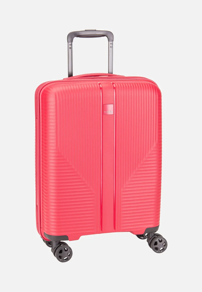 Air Stripe Trolley 4w S Red - Suitcase
