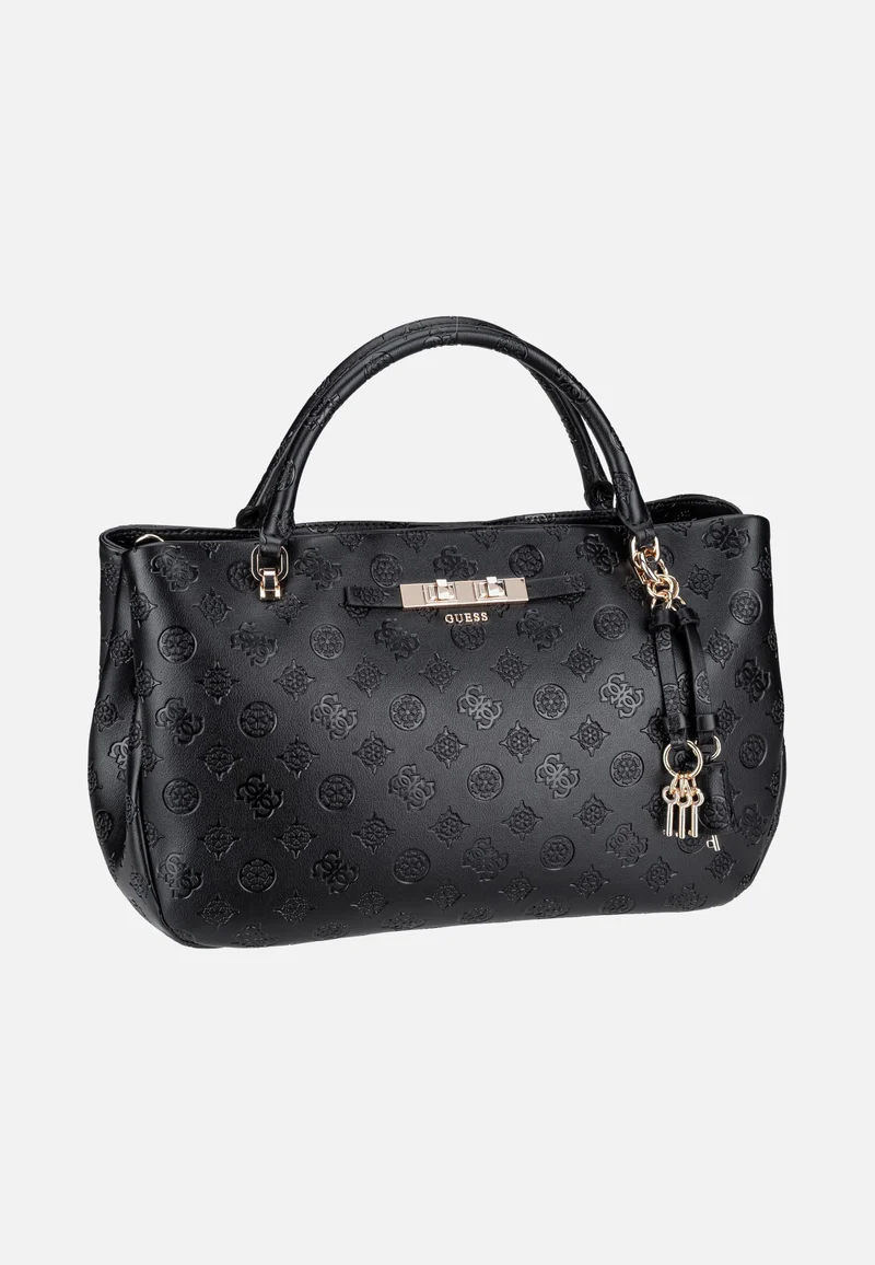 Carmella Girlfriend 25060 Black Logo - Satchel