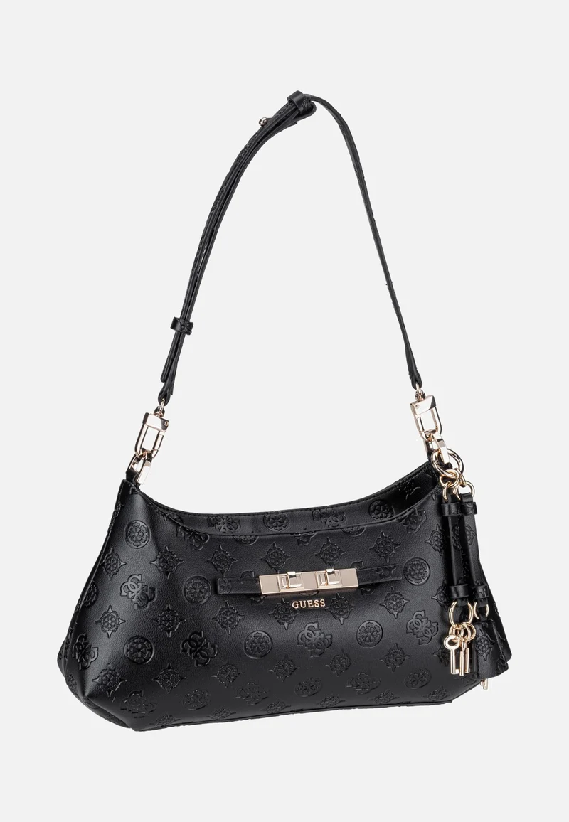 Carmella Shoulder 25180 Black Logo - Shoulder Bag