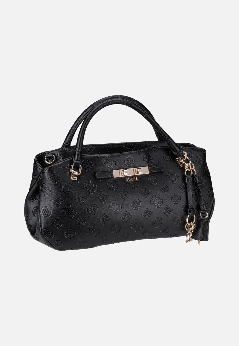 Carmella 3 Comp 25050 Black Logo - Handle Bag