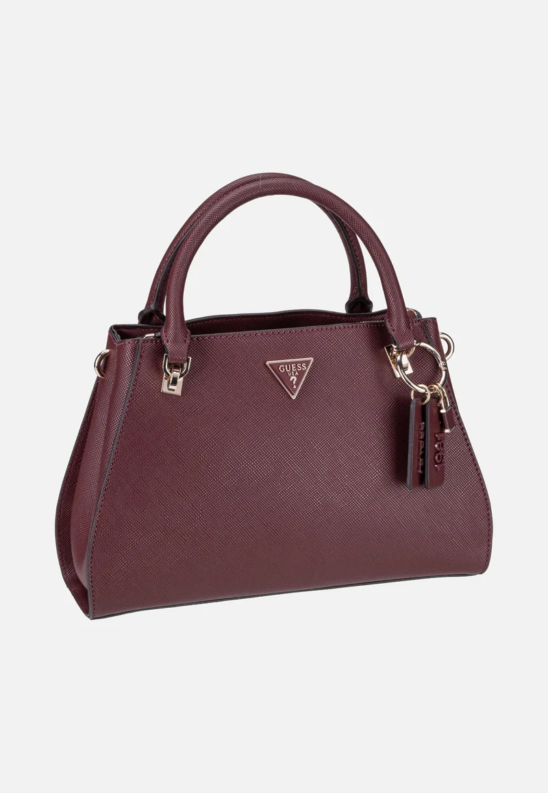Noelle II Luxury Saffiano 72070 Burgundy - Handle Bag
