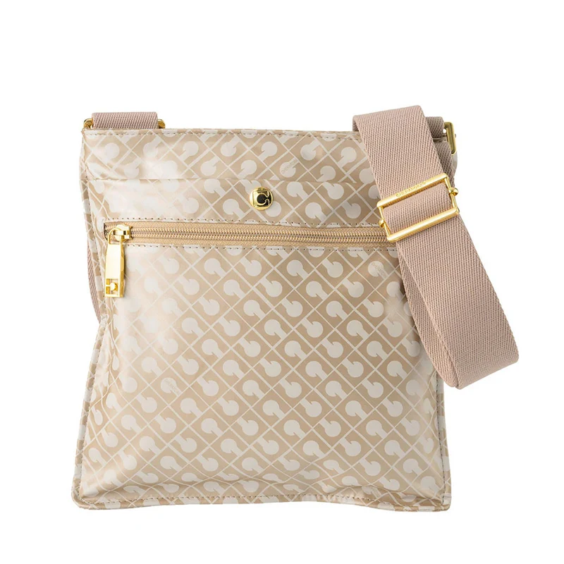 Borsa Donna a Tracolla Small GHERARDINI in Tessuto Softy colore Creta