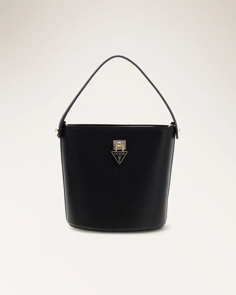 Patsie Top Handle Bucket Black