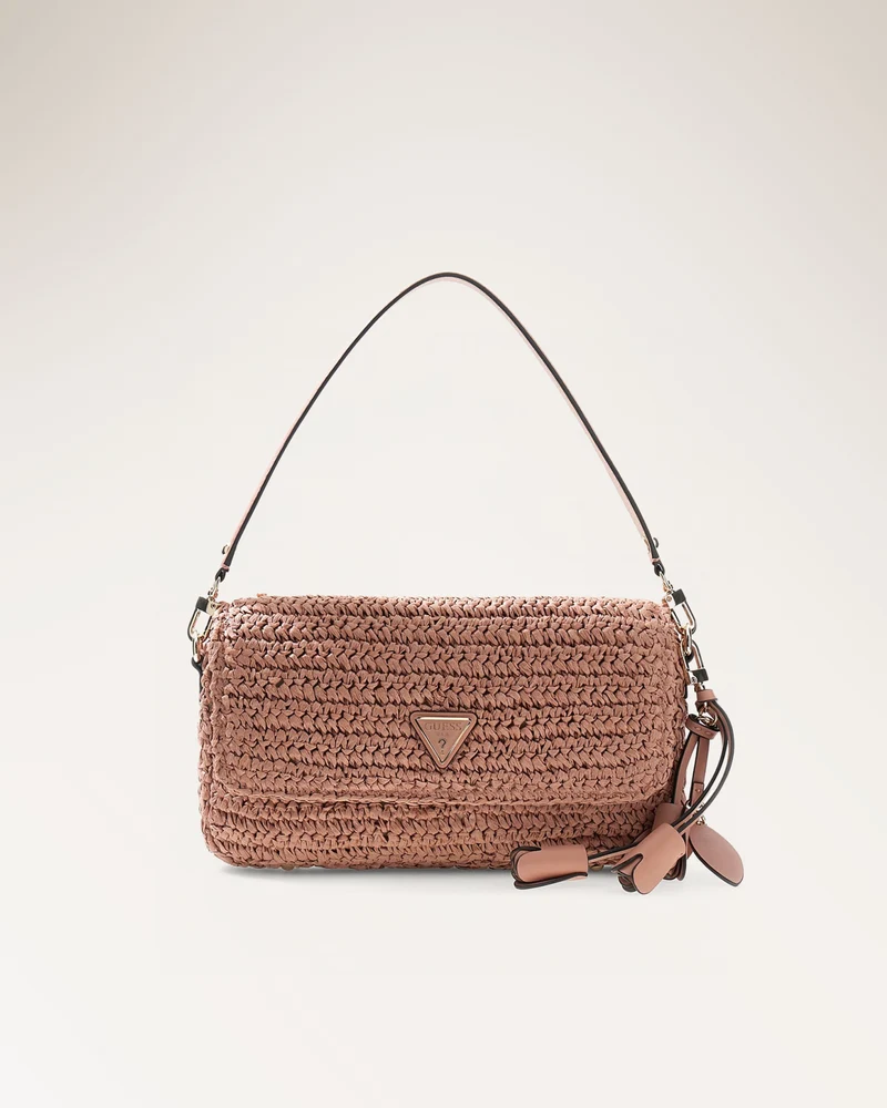 Ofelia Flap Shoulder Bag Coral