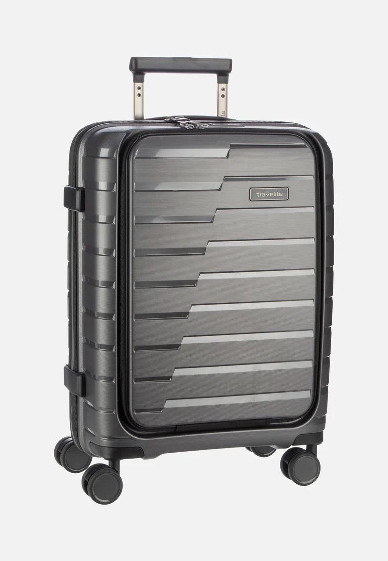 Air Base 4-Rad Trolley S Vortasche Anthrazit - Suitcase