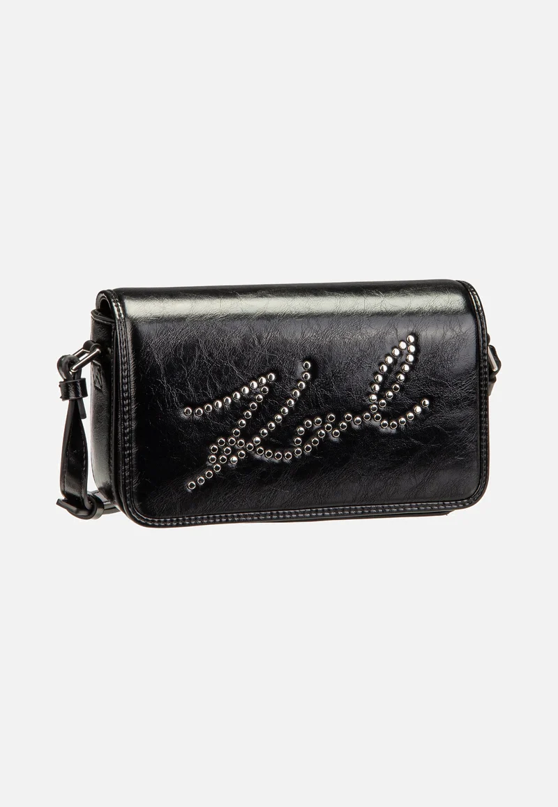 K/Skuare Flap CB Studs 30304 Black/Nickel - Crossbody Bag
