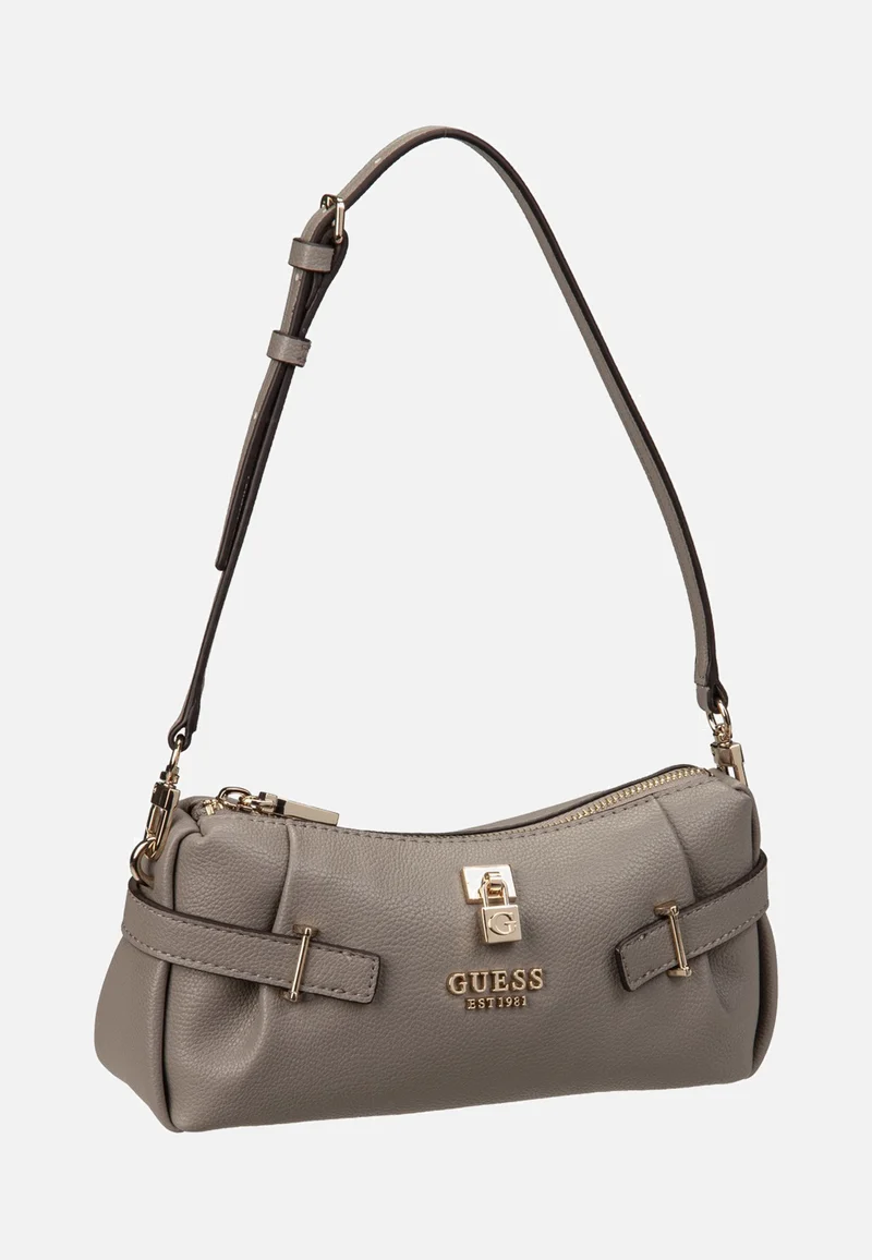 Yesba Mini Top Zip Dark Taupe - Shoulder Bag