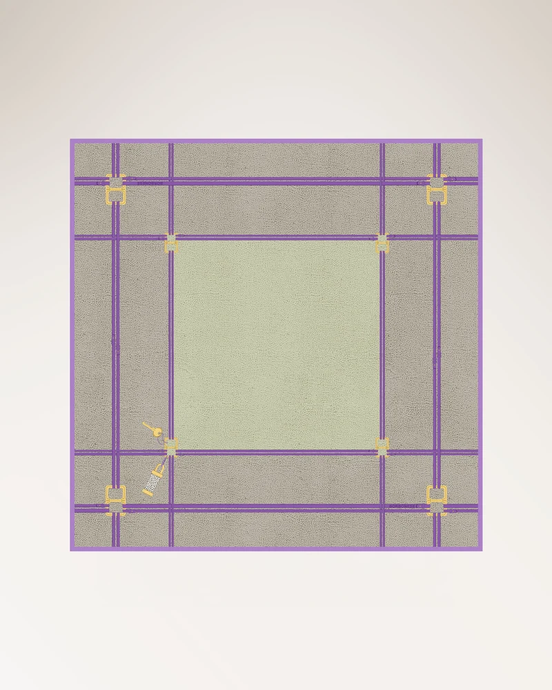 Foulard Lucchetto Olive/verde