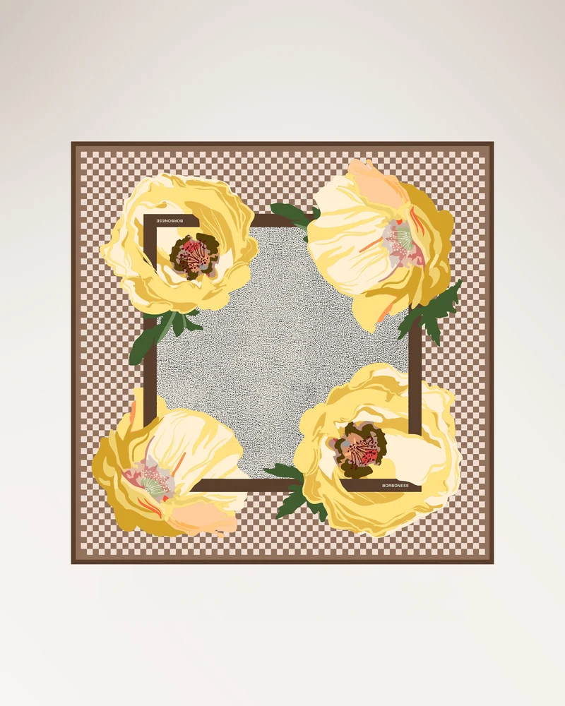 Foulard Papaveri Op