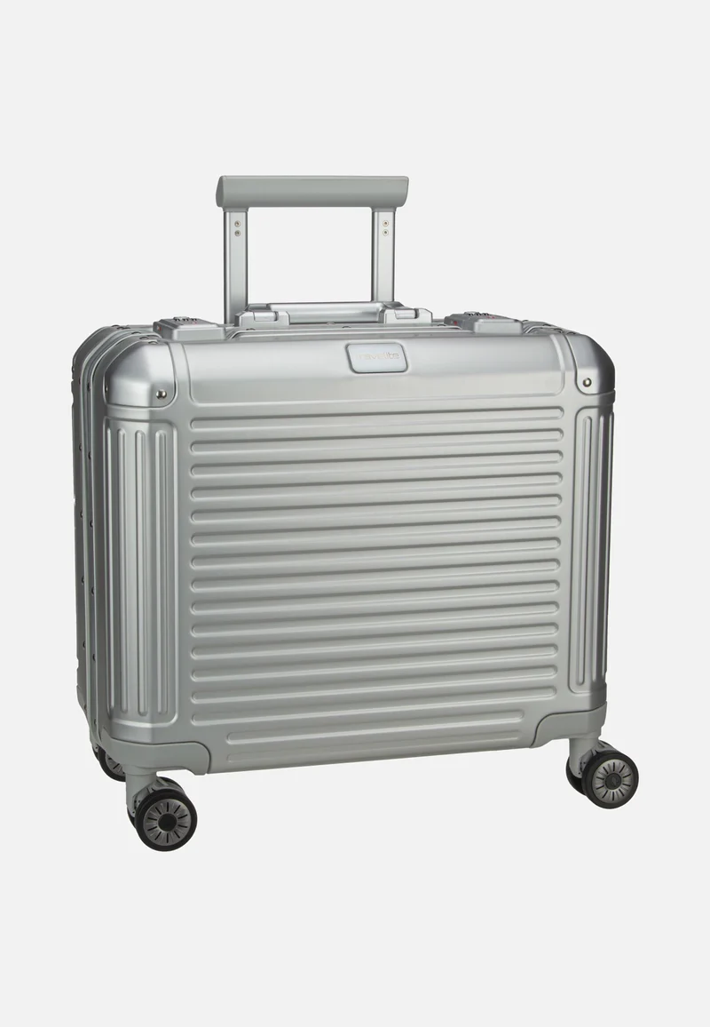 Next 4w Business Wheeler Silber - Pilot Suitcase