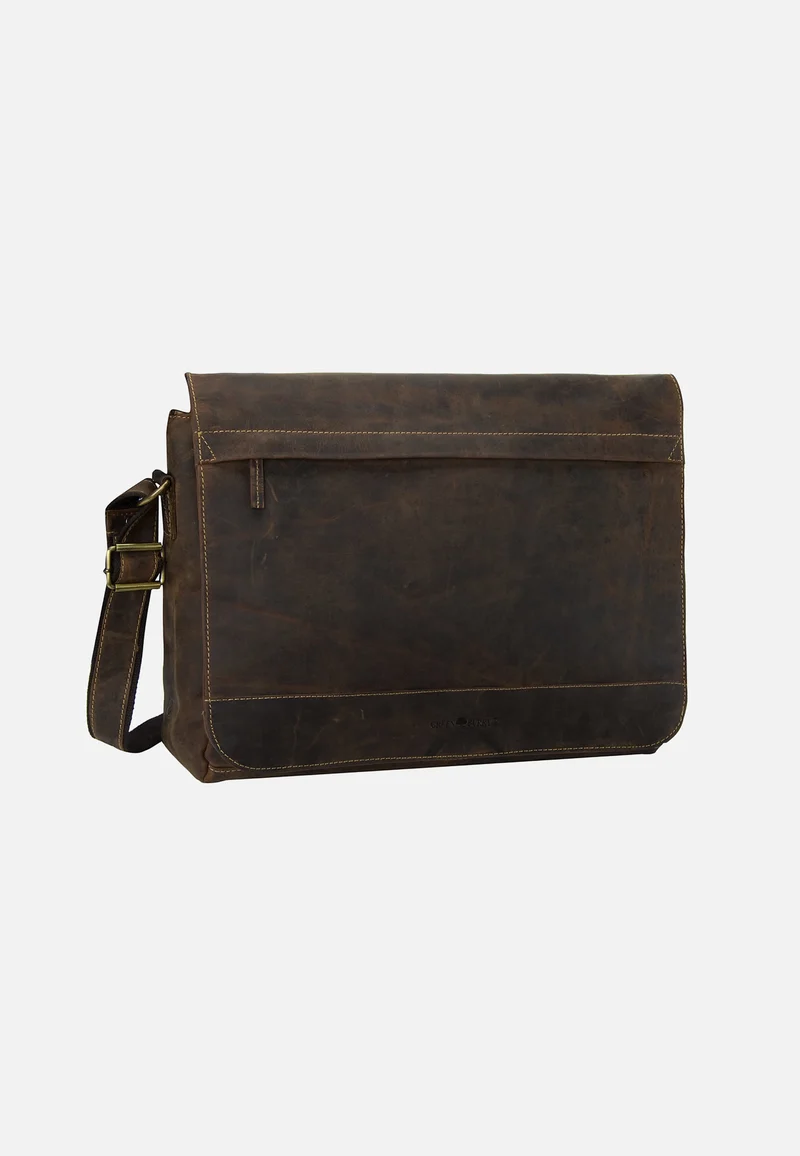 Vintage XXL Tasche Sattelbraun - Messenger Bag