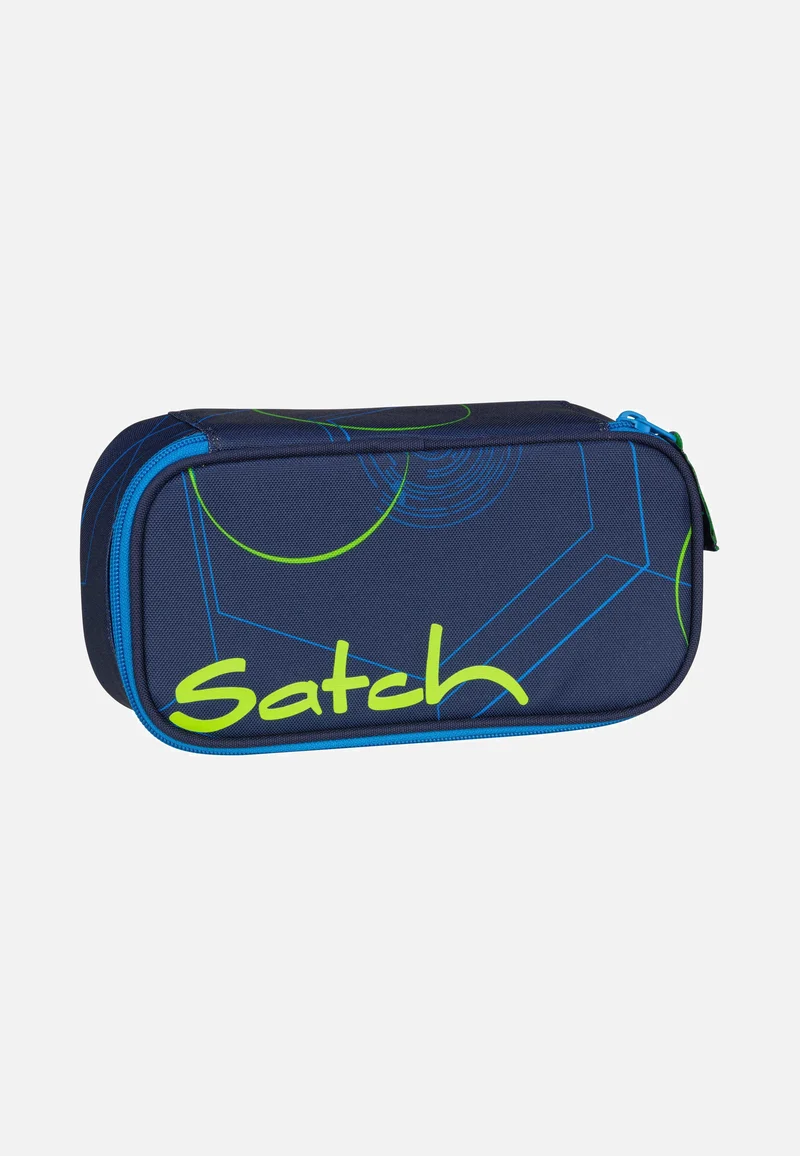 satch Schlamperbox Blue Tech - Pencil Case