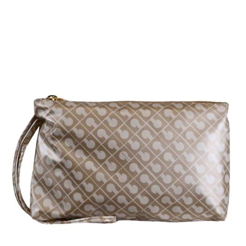 Pouch Media GHERARDINI in Tessuto Softy colore Creta