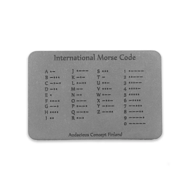 Morse Patch Titanium