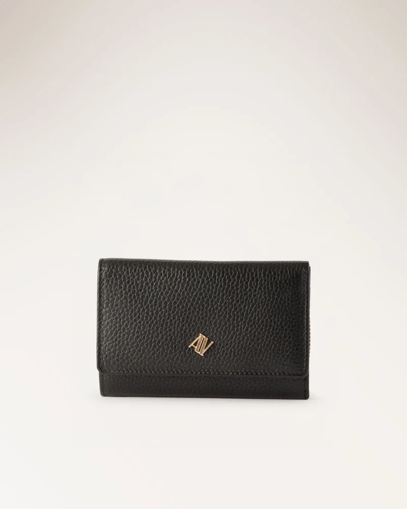 Flap Over Wallet Black