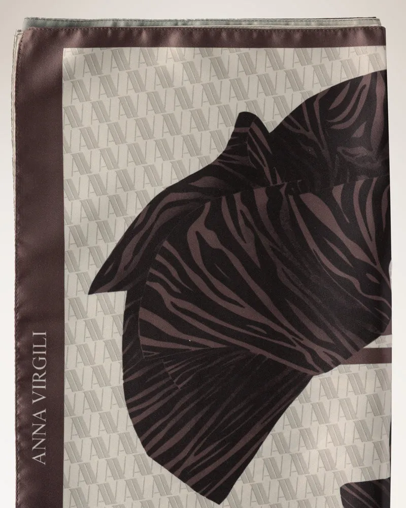 Foulard Taupe