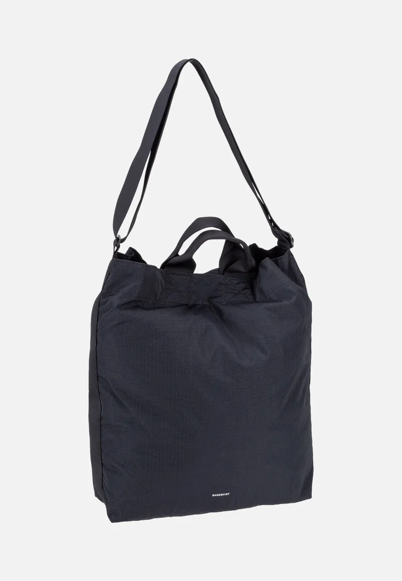 Grid Shoulder 904 Black - Hobo Bag