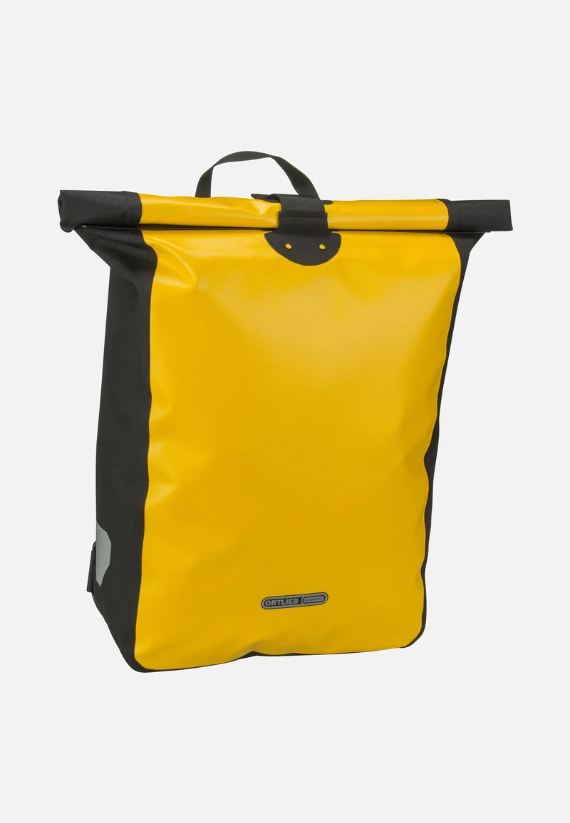 Messenger-Bag Sonnengelb Schwarz - Rolltop Backpack