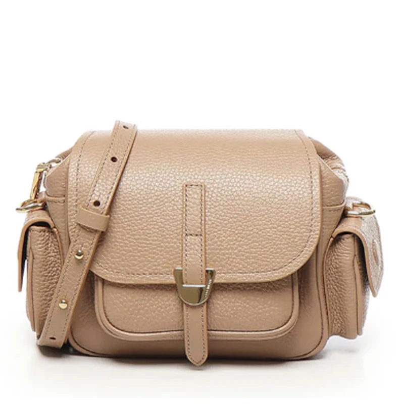 Borsa Donna a Mano COCCINELLE in Pelle Colore Skin linea Campus Mini