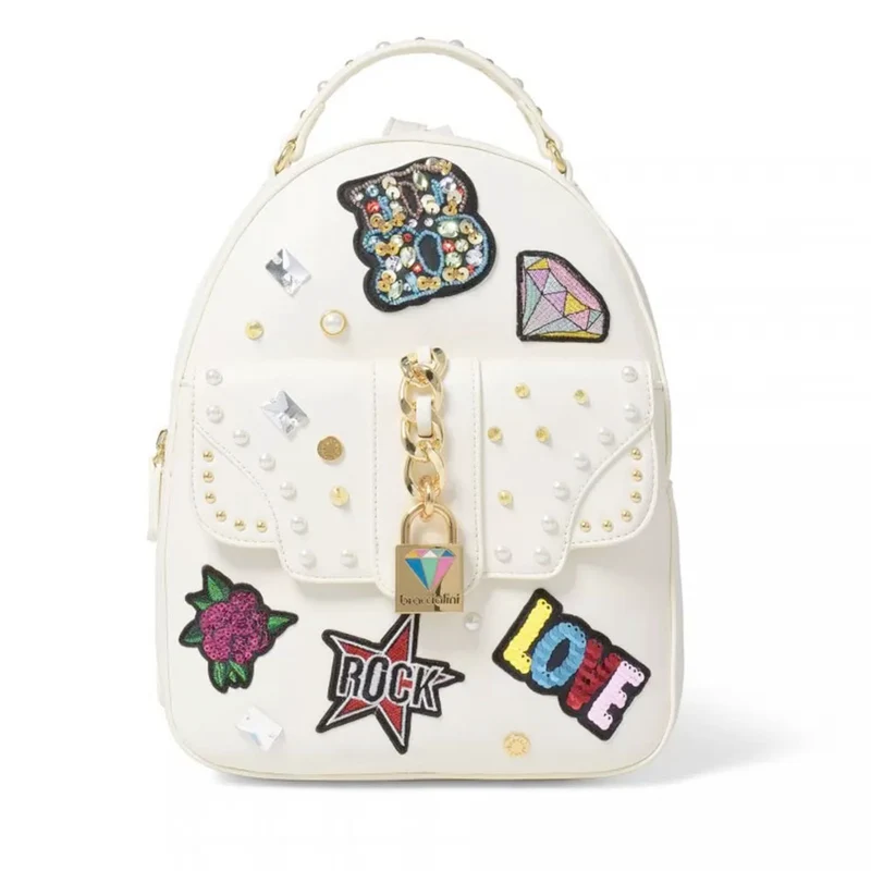 Zaino Donna BRACCIALINI linea Rock colore Bianco