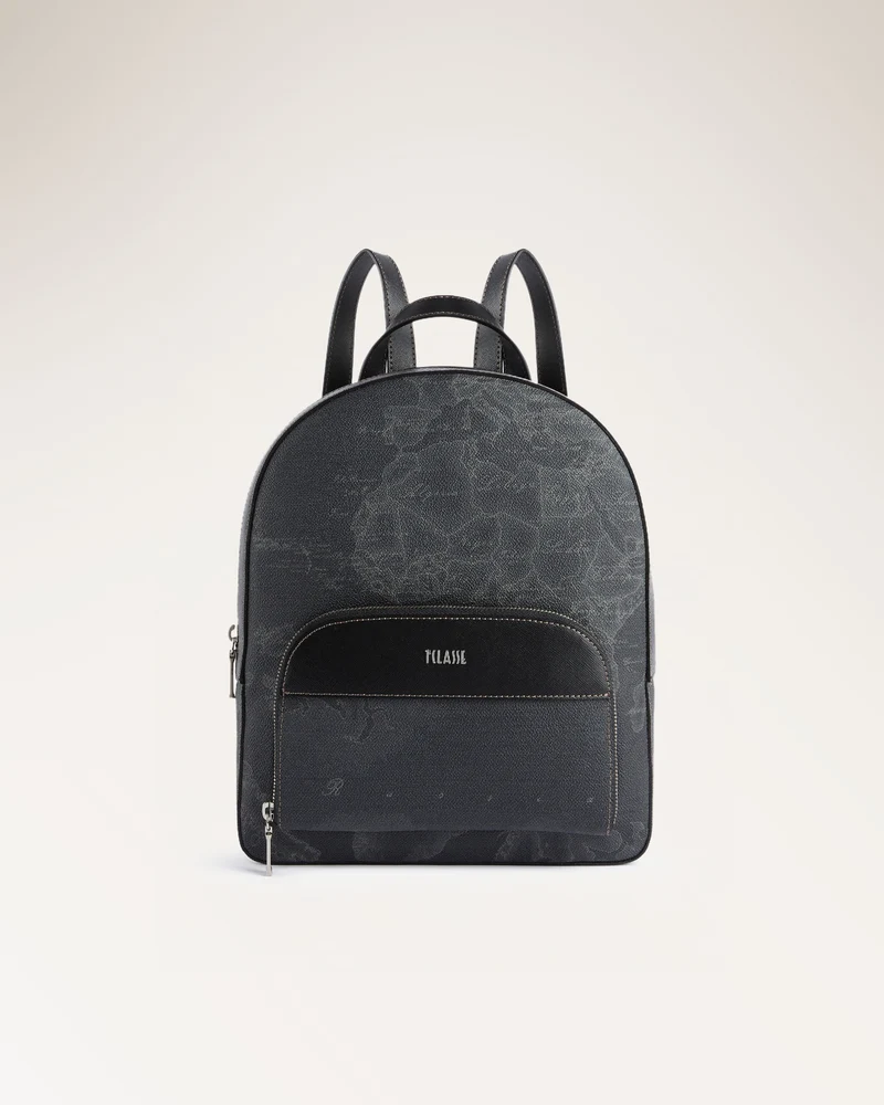 Zaino Doppia Zip Nero