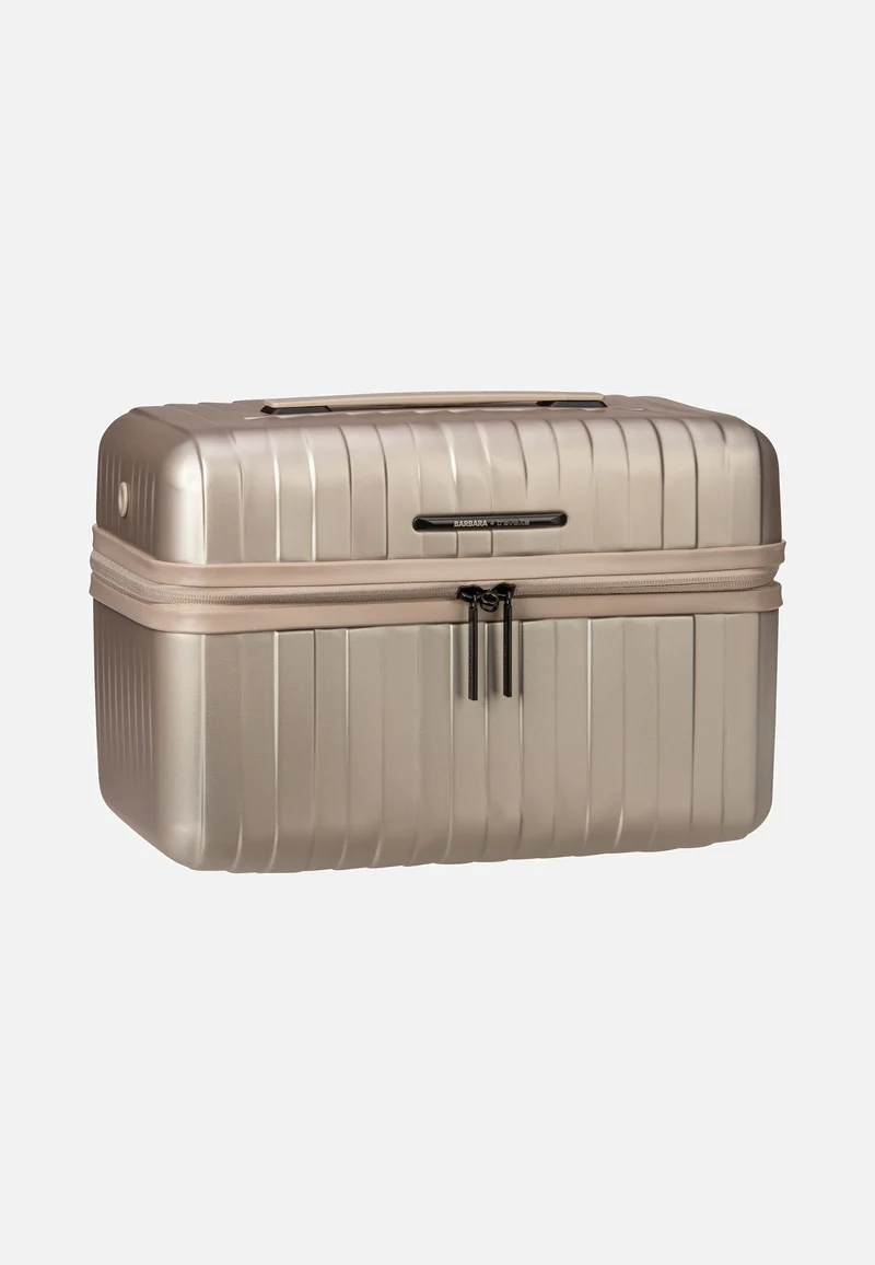 Barbara Novelty Beauty Case Satin Nude - Cosmetic Case