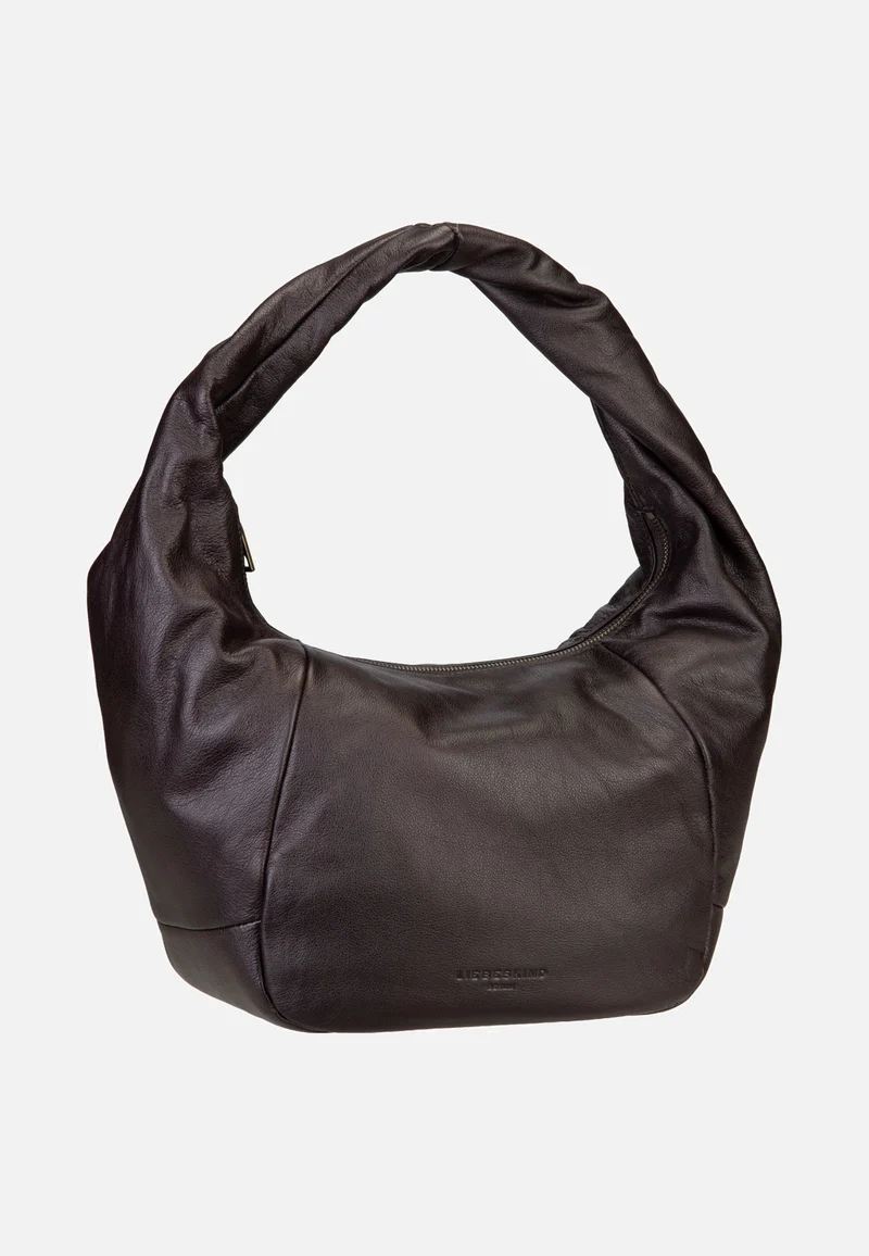 Farrah II Hobo M YAK 3D Leather Deep Soil - Hobo Bag
