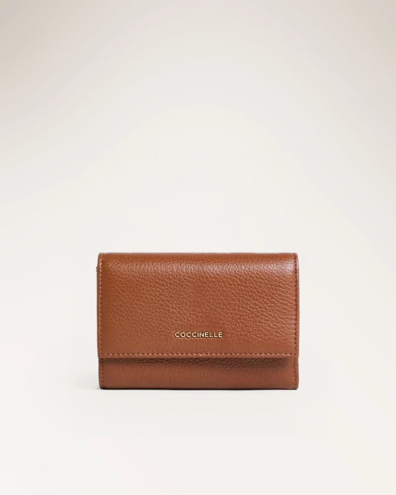 Wallet Grained Leather Cognac