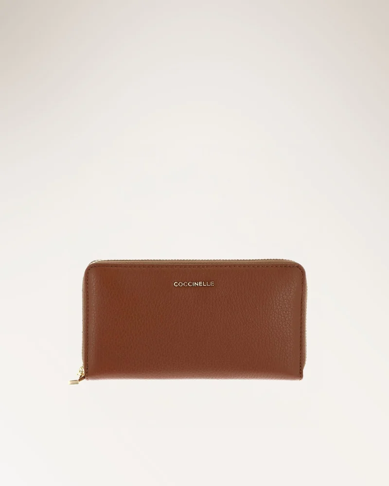 Wallet Grained Leather Cognac