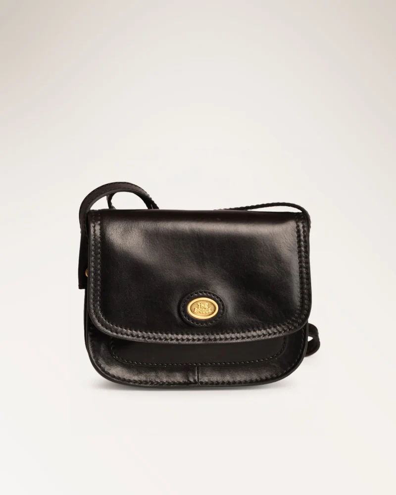 Crossbody Nero Abb. Oro
