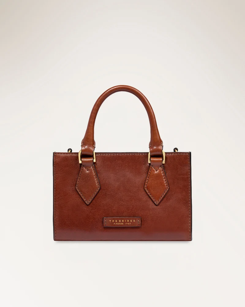 Handbag W/shoulder Bag Marrone