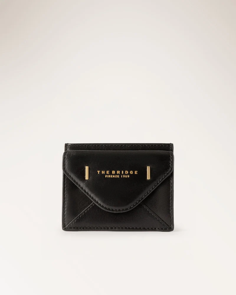 Card Case Nero Abb. Oro