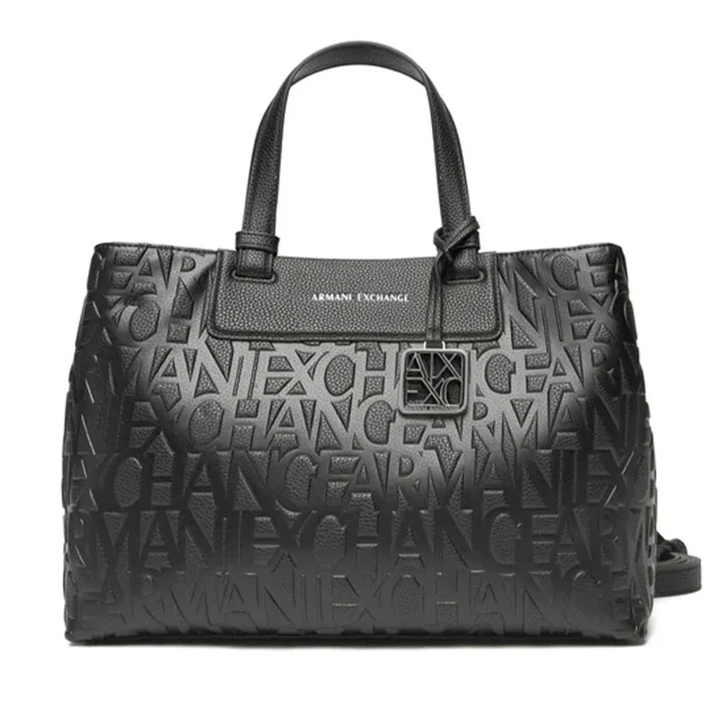 Borsa Donna a Mano con Tracolla ARMANI EXCHANGE colore Nero Linea Liz Misura Grande